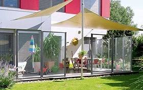 Beim camping wird auf das gewicht geachtet. Windschutz Terrasse Glas Mobil Feststehend 2021