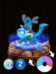 Its wears a bracer, which contains its mega stone. Pokemon Duel Lucario Stats Best Moves Attack Wheel Size