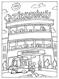 Warnae08 Kleurplaat Playmobil Ziekenhuis