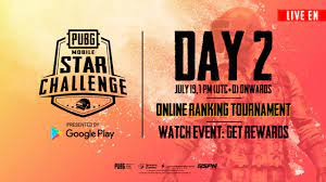 En Pmsc Online Ranking Tournament Day 2 Pubg Mobile Star Challenge 2019 Youtube