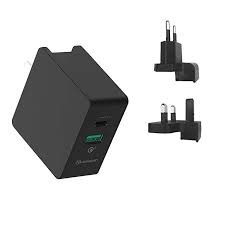 Usb C Charger Huesapan 36w Dual Usb Type C Wall Charger Portable Universal Charger Kits With Eu Uk Plug One Power Delivery Port For I Wall Charger Dual Usb Usb
