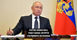 Apparently, the decision will assist russia. Putin Signs Bill Banning Crypto Payments In Russia Altcoin Buzz