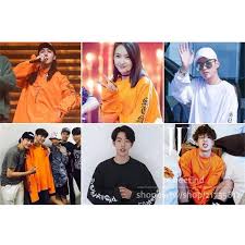 I wear sunglasses indoors and i'm not even a celebrity. G Dragon Vetements Summer 2016 Oversized Shirt Men S Fashion Clothes Tops On Carousell