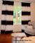 Vertical Black And White Striped Curtains