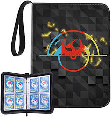 Join prime to save $2.00 on this item. Amazon Com Annor 4 Pocket Binder Compatible With Pokemon Cards Portable Card Holder Storage Case With 60 Removable Sheets Holds Up To 480 Cards Trading Collectors Album Toys Games
