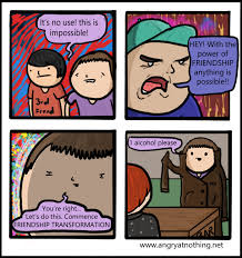 The Power Of Friendship Meme Guy