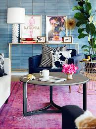 Incorporating different shades of pink on your living room walls can help you achieve varied themes and styles. 20 Sophisticated Ways To Style A Pink Rug The Perennial Style Dallas Fashion Blogger