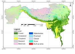 The fragmented topography has fostered a diverse population of various ethnic groups and religions. Regional Land Cover Monitoring System Hindu Kush Himalaya