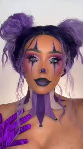 Evil Jester Girl Makeup