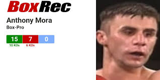 BoxRec: Anthony Mora