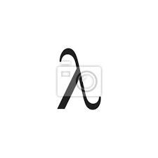 The exact nature of a type depends on the calculus considered (see kinds of typed lambda calculi ). Buchstabe Lambda Griechischer Symbol Logo Vektor Leinwandbilder Bilder Schreiben Lambda Farbe Myloview De