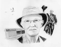 Such a beautiful likeness of the late Jim MacLeod that artist. Frank  Boudreau has captured.