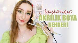 Akrilik boya nasıl kullanılır tanıtım videosu. Akrilik Boya Baslangic Rehberi Akrilik Boya Nasil Kullanilir Firca Tuval Boyalar Youtube