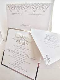 Versailles Wedding Invitation In Silver With Hanging Crystal Xo Embellishments Wedding Invitations Invitations Event Invitation