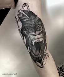 25 Incredible Gorilla Tattoo Ideas for Men in 2024