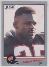 1992 Jogo CFL Patrick Wayne #75