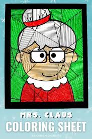 Mrs claus coloring page that you can customize and print for kids. Free Printable Mrs Claus Coloring Sheet For Christmas