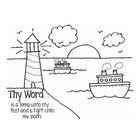 Your word is a lamp unto my feet and a light unto my path! Pin On Christian School Printables