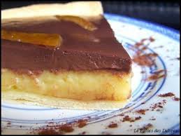 Tarte Cremeuse A L Orange Et Au Chocolat Recette Ptitchef Recette Dessert A L Orange Chocolat Tarte