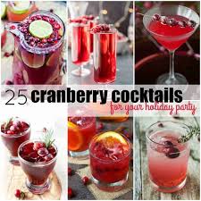 This fall favorite is best served in a pitcher and can be made with champagne or ginger ale. 25 Cranberry Cocktails For Your Holiday Party Real Housemoms