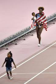 Andre and nia have been together for a long time, but the exact time of their meet and details regarding it has not been revealed yet. Mommy S Medal Mother Of 2 Closes Worlds With Hurdles Title