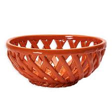Modern Farmhouse Home Harvest Bread Basket In Orange Modern Farmhouse Harvest Bread Bread Basket