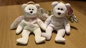 Halo And Halo Ii Ty Beanie Baby Angle Bears Youtube