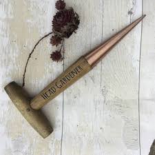 Shoop61 shares how to make window box planter stairs with reasonable skills with power tools. Personalised Copper Plated Garden Dibber By Hunter Gatherer Notonthehighstreet Com