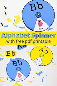 Thanks to our slew of alphabet worksheets, new learners can explore their abcs in a variety of formats at a variety of levels. Free Printable Alphabet Spinners To Help Your Child Learn The Alphabet