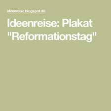 Ideenreise Plakat Reformationstag Ideenreise Scherzfragen Kinder Kartei