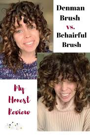 Denman Brush Vs Behairful Brush My Honest Review Colleen Charney In 2020 Denman Brush Curly Hair Styles Naturally Hair Brush