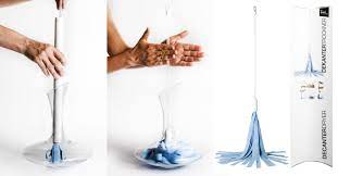 Allow to stand overnight and then repeat the rice scrubbing process. How To Clean Dry A Decanter Grape To Glass