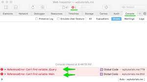 How To Check For Javascript Errors On Your Site - Wp Rocket Knowledge Base