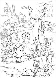 The bulk of theodor seuss geisel's books were published under the name of dr. Printable Coloring Pages Cat In The Hat Coloring Home