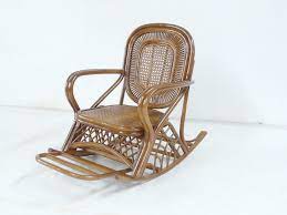 Bunga rattan chair made from natural rattan frame and decore, and it is suitable for indoor or outdoor application only. Irina Rattan Rocking Chair Natural Rattan Furniture Wholesale Supplier Rattan Kids Furniture