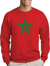 Green Turtle T Shirts Drapeau Du Maroc Sweatshirt Homme Maroc Drapeau Sweatshirt Homme Sweatshirt