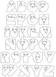 Se pueden usar para escribir sus nombres, deletrear alguna palabra linda, y porque no para escribir una frase o. 60 Moldes De Letras Diferentes Para Baixar Alfabetos Lindos