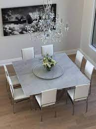 Abbott 36 concrete & fsc® acacia bistro table, gray. Dining Square Table White Marble Steel Italian Contemporary Design Square Dining Room Table Square Dining Table Designs Dining Table Marble