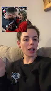 Travis Kelce and Taylor Swift Some Guys Wife Didnt Watch Football