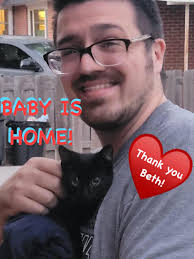 UPDATE, THE LITTLE GUY JUST RETURNED HIMSELF AFTER 4 DAYS. THANKS TO  EVERYONE FOR SHARING MY POST.