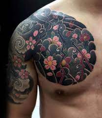 Top 101 Cherry Blossom Tattoo Ideas 2021 Inspiration Guide Japanese Tattoos For Men Japanese Tattoo Tattoos For Guys
