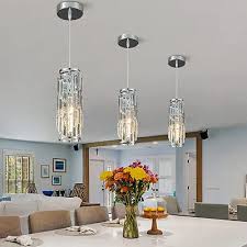 Modern Pendant Light Crystal Lamp