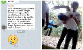 Kes buli budak sekolah lagi.#isusemasa. Kecoh Ibu Bapa Bergaduh Dalam Grup Whatsapp Kerana Kes Buli Guru Ini Kongsi Langkah Yang Sepatutnya Di Ambil Penjaga Buzzkini