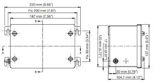 Note that rounding errors may occur, so always check the results. Appleton Atx Increased Safety Control Stations Size 2 Box Dimensions In Mm Inches Heating And Process