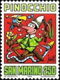 pinocchio nei francobolli paperblog francobollo design francobolli pinocchio