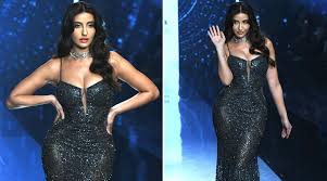 Watch Nora Fatehis Jaw-Dropping Ramp Walk In Bold Dress