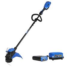 Black+decker lst300 weed whacker (best lightweight weed eater). Kobalt String Trimmer With 40 V Max Battery And Charger 13 15 In Rona