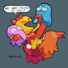 Rule34 - If it exists, there is porn of it  oofrowdy, inky (pac-man), ms.  pac-man, pinky (pac-man)  4909491