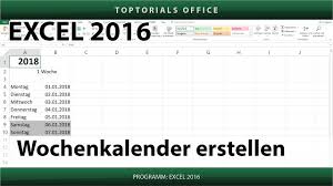 Entdecke rezepte, einrichtungsideen, stilinterpretationen und andere ideen zum ausprobieren. Dynamischen Wochenkalender Erstellen Excel Youtube