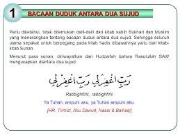 Adapun bacaanya yang dibaca pelan (hanya terdengar oleh telinga kita) adalah sebagai berikut: Tata Cara Duduk Dua Sujud Ppt Download
